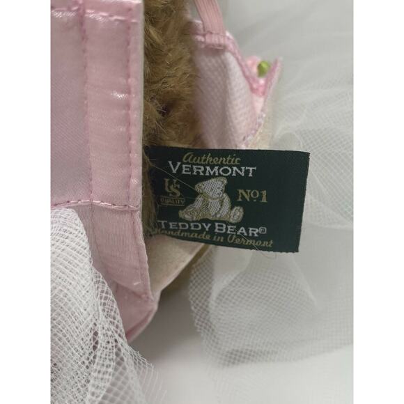 Vermont Teddy Bear Ballerina Tulle Jointed Plush 16” 2011 - Picture 9 of 11
